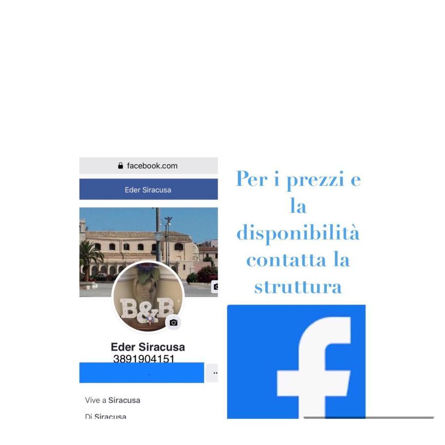 Eder Bed & Breakfast Siraküza Dış mekan fotoğraf